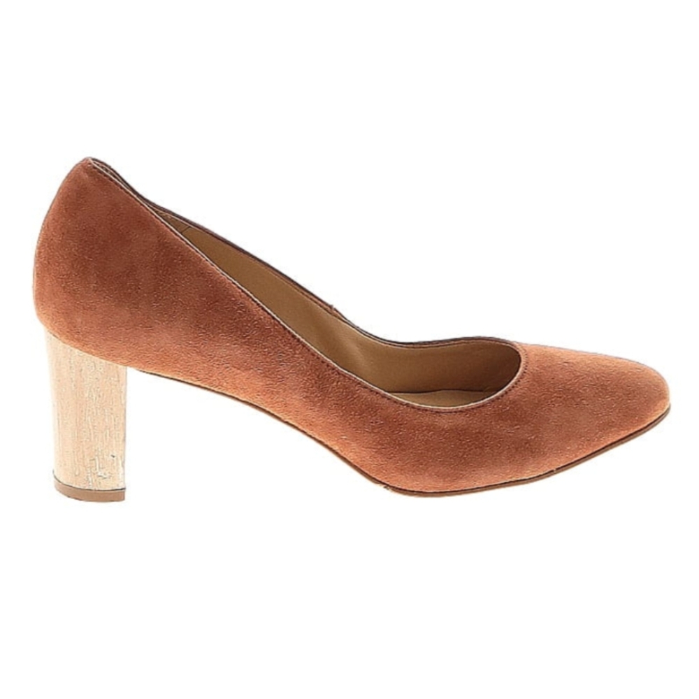 Talbot Brown Suede Pumps 6.5
